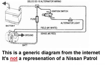 Nissan D21 Alternator Wiring Diagram - Wiring Diagram Schemas