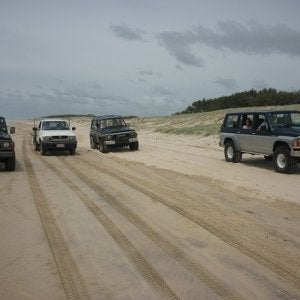 Main beach on Straddie